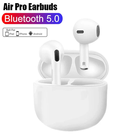 Pro 4 TWS Wireless Headphones Earphone Bluetooth-compatible 5.0 Waterproof Headset with Mic for Xiaomi iPhone Pro4 Earbuds - My Store