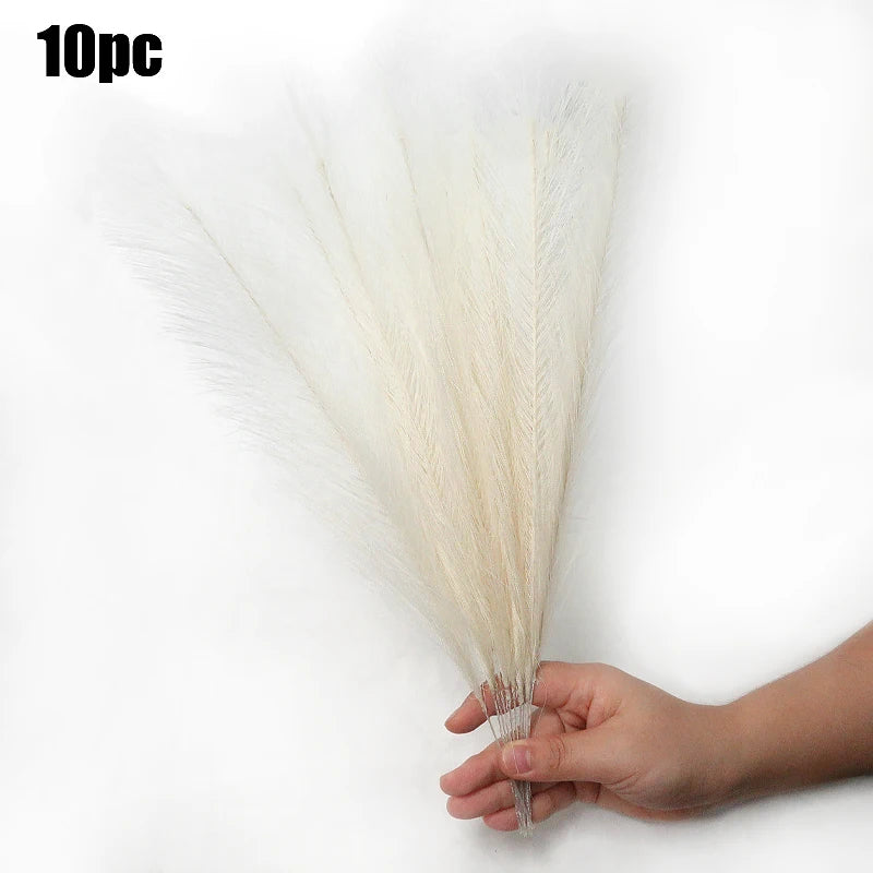 10pcs Artificial Pampas Grass Bouquet For Home Wedding Decoration - My Store