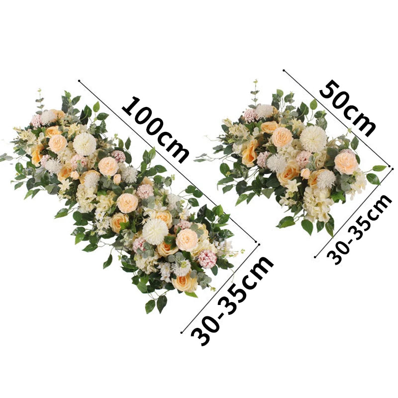 50/100cm DIY Wedding Flower Wall Decoration Arrangement Supplies - My Store