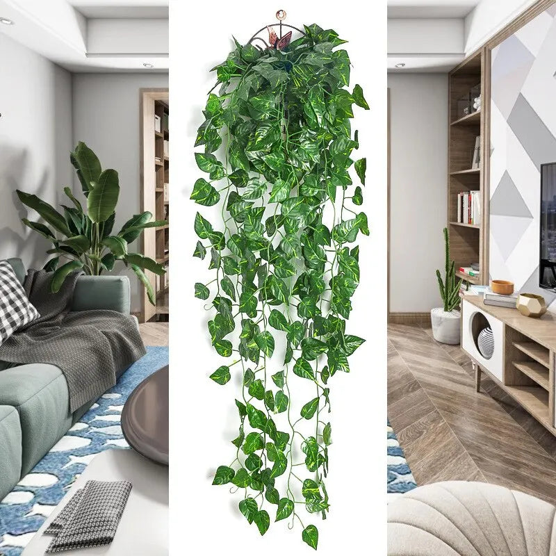 Artificial Plants Vines Wall Hanging Simulation Creeper - My Store