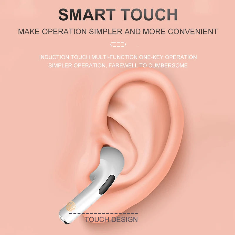 New PRO6 Wireless Bluetooth Headset Stereo Binaural TWS InEar Macaron J6 6 Th Generation Bluetooth Headset - My Store